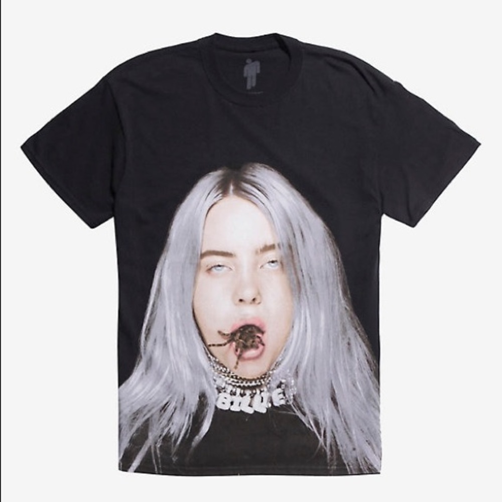 billie eilish spider shirt tour merch 🕸 hot topic